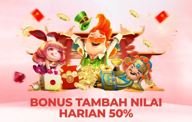bonus 50 promosi